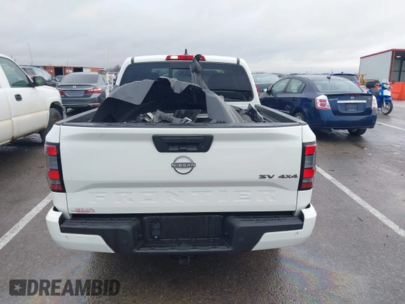 2022 Nissan Frontier S with VIN 1N6ED1EK0NN602334, listed as a IAAI auction lot 41190840 with 37,540 mi miles. Bid and sale history available at carsss.com. Image 17.