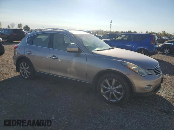 2008 Infiniti EX Journey with VIN JNKAJ09FX8M356855, listed as a Copart auction lot 75425804 with 260,714 mi miles and Clean Title. Bid and sale history available at DreamBid. Image 4.