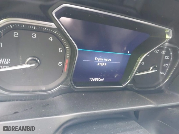2019 GMC Sierra 1500 AT4 with VIN 1GTP9EED4KZ142184, listed as a IAAI auction lot 41567492 with 126,880 mi miles. Bid and sale history available at carsss.com. Image 7.