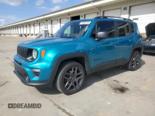 2021 Jeep Renegade Latitude with VIN ZACNJDB19MPM29361, listed as a Copart auction lot 50505705 with 95,833 mi miles and Salvage title. Bid and sale history available at DreamBid. Image 1.