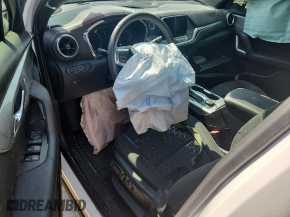 2021 Chevrolet Blazer LT с VIN 3GNKBCRS3MS576969, выставлен на аукционе Copart как лот 60418185 с пробегом 52 771 миль миль и Списание • Salvage title. История ставок и продаж доступна на DreamBid. Изображение 8.