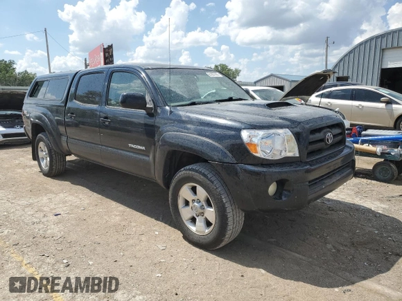 2005 Toyota Tacoma with VIN 5TEMU52N55Z018383, listed as a Copart auction lot 61807995 with 352,755 mi miles and Salvage title. Bid and sale history available at DreamBid. Image 4.