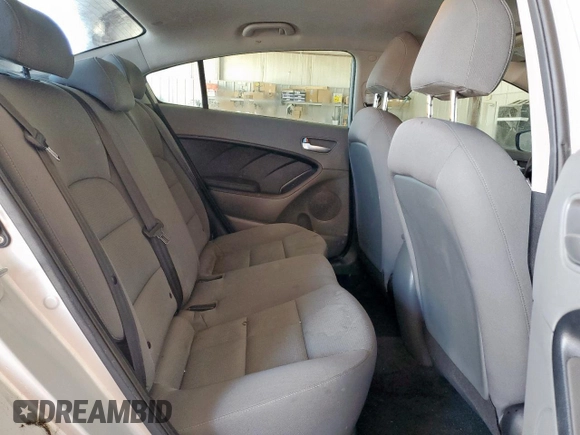2017 Kia Forte LX with VIN 3KPFK4A77HE051280, listed as a Copart auction lot 52871635 with 161,656 mi miles and Clean Title. Bid and sale history available at carsss.com. Image 10.