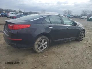 2014 Kia Optima LX with VIN 5XXGM4A74EG295356, listed as a Copart auction lot 50919795 with 183,274 mi miles and Salvage Title. Bid and sale history available at carsss.com. Image 3.