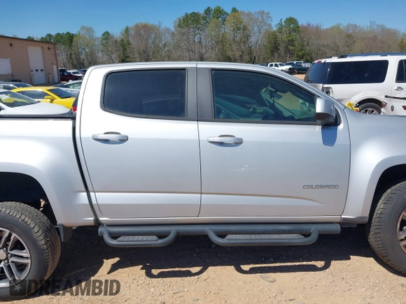 2019 Chevrolet Colorado 2WD Work Truck with VIN 1GCGSBEA7K1159780, listed as a IAAI auction lot 41901126 with 154,626 mi miles. Bid and sale history available at carsss.com. Image 13.