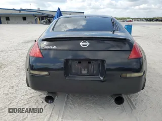 2003 Nissan 350Z Touring with VIN JN1AZ34E63T003086, listed as a Copart auction lot 54011315 with 222,583 mi miles and Salvage Title. Bid and sale history available at carsss.com. Image 6.