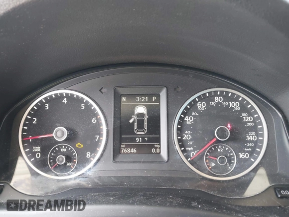 2015 Volkswagen Tiguan S z VIN WVGAV7AX5FW566666, wystawiony jako IAAI lot #40416569 z przebiegiem 76 846 mil mil oraz . Historia ofert i sprzedaży dostępna na DreamBid. Obrazek 7.