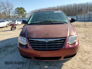 2007 Chrysler Town & Country LWB Touring with VIN 2A8GP54LX7R195626, listed as a Copart auction lot 89100675 with 123,380 mi miles and Salvage Title. Bid and sale history available at carsss.com. Image 12.