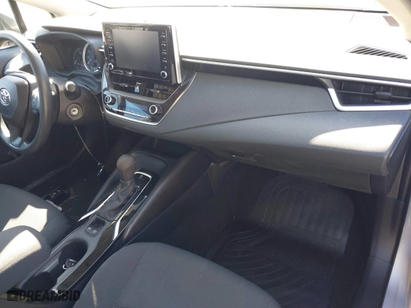 2020 Toyota Corolla LE with VIN 5YFEPRAE8LP124558, listed as a IAAI auction lot 41606511 with 13,529 mi miles. Bid and sale history available at carsss.com. Image 5.
