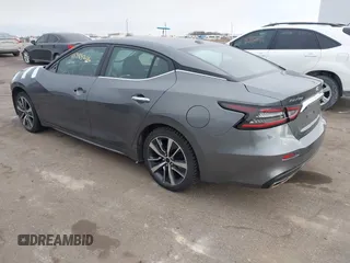 2020 Nissan Maxima SV with VIN 1N4AA6CV9LC370805, listed as a IAAI auction lot 41383206 with 95,539 mi miles. Bid and sale history available at carsss.com. Image 3.