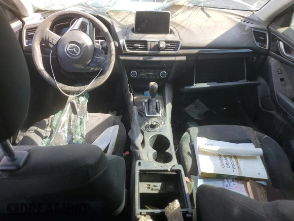 2015 Mazda 3 i Touring with VIN 3MZBM1L79FM145908, listed as a Copart auction lot 54736735 with Not Provided miles and Salvage Title. Bid and sale history available at carsss.com. Image 8.