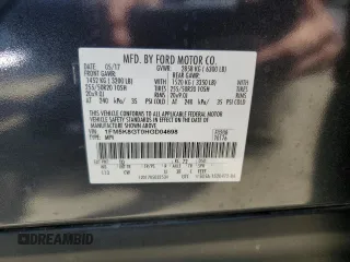 2017 Ford Explorer Sport with VIN 1FM5K8GT0HGD04698, listed as a Copart auction lot 61005485 with 156,651 mi miles and Salvage title. Bid and sale history available at DreamBid. Image 14.
