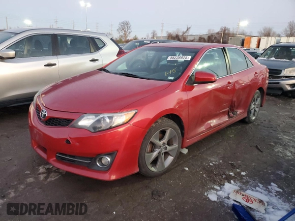 2014 Toyota Camry L with VIN 4T1BF1FK0EU752749, listed as a Copart auction lot 88238825 with Not Provided miles and Salvage Title. Bid and sale history available at DreamBid. Image 1.