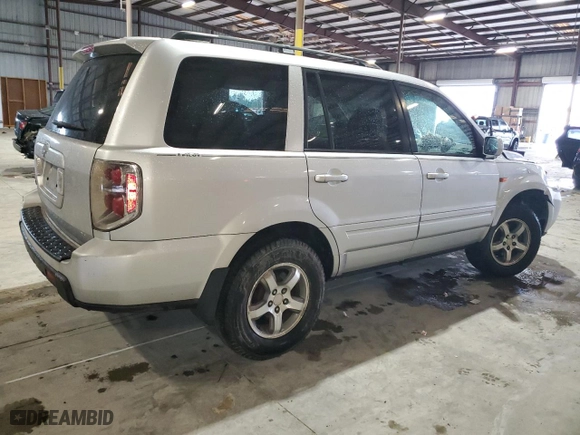 2007 Honda Pilot EX-L with VIN 5FNYF28527B023627, listed as a Copart auction lot 46110275 with 238,599 mi miles and Salvage Title. Bid and sale history available at carsss.com. Image 3.