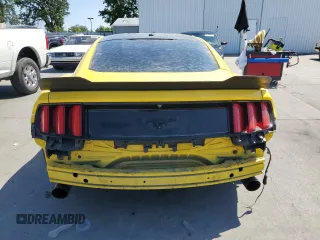2015 Ford Mustang EcoBoost with VIN 1FA6P8TH7F5352435, listed as a Copart auction lot 55608135 with 164,847 mi miles and Clean Title. Bid and sale history available at carsss.com. Image 6.