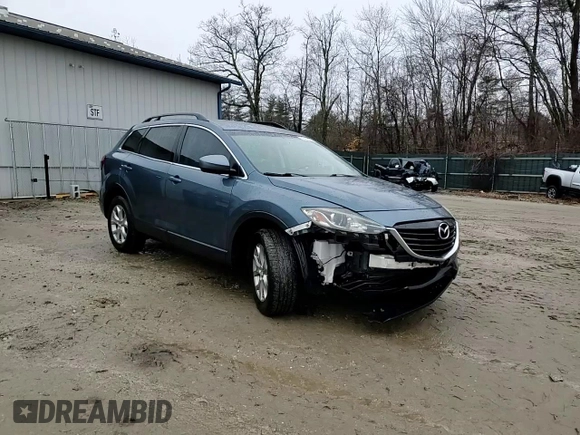 2014 Mazda CX-9 Touring with VIN JM3TB2CA2E0436726, listed as a Copart auction lot 49463005 with 140,539 mi miles and Salvage Title. Bid and sale history available at carsss.com. Image 14.