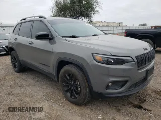 2023 Jeep Cherokee Altitude Lux with VIN 1C4PJMMB0PD115196, listed as a Copart auction lot 41528365 with 27,059 mi miles and Salvage Title. Bid and sale history available at carsss.com. Image 4.