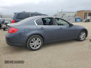 2012 Infiniti G25 Journey with VIN JN1DV6AP4CM810216, listed as a Copart auction lot 54243485 with 91,939 mi miles and Salvage Title. Bid and sale history available at carsss.com. Image 3.