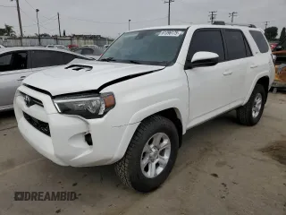 2021 Toyota 4Runner SR5 with VIN JTEEU5JR4M5231007, listed as a Copart auction lot 61396175 with 74,973 mi miles and Salvage title. Bid and sale history available at DreamBid. Image 1.
