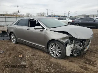 2016 Lincoln MKZ with VIN 3LN6L2JK3GR632168, listed as a Copart auction lot 53551865 with 107,968 mi miles and Salvage title. Bid and sale history available at DreamBid. Image 4.