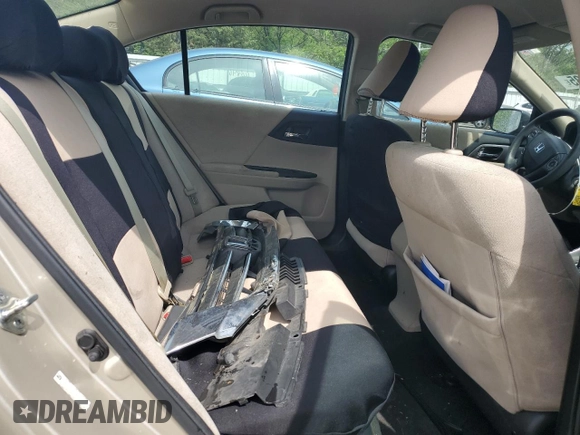 2013 Honda Accord LX z VIN 1HGCR2F3XDA137111, wystawiony jako Copart lot #56343035 z przebiegiem 125 477 mil mil oraz Szkoda całkowita • Salvage title. Historia ofert i sprzedaży dostępna na DreamBid. Obrazek 10.
