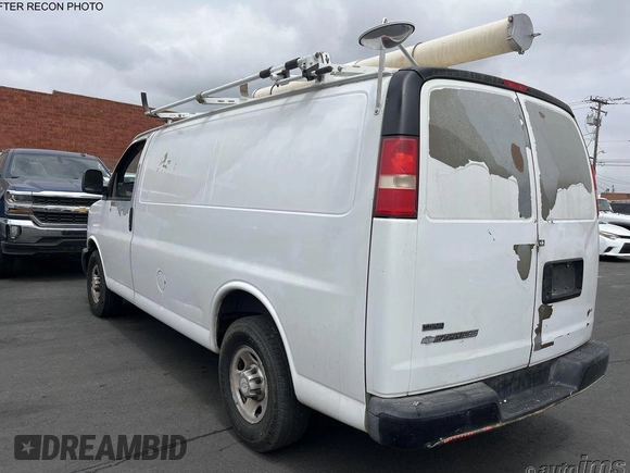 2010 Chevrolet Express Cargo with VIN 1GCZGFBA0A1155137, listed as a IAAI auction lot 42615379 with 190,693 mi miles and . Bid and sale history available at DreamBid. Image 12.