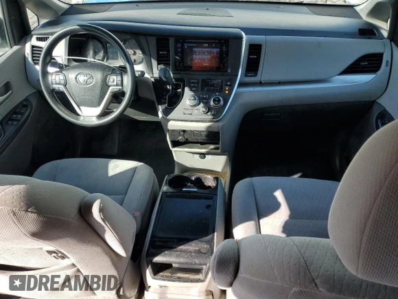 2017 Toyota Sienna LE Auto Access Seat с VIN 5TDKZ3DC4HS840442, выставлен на аукционе Copart как лот 52109575 с пробегом 124 257 миль миль и На запчасти • Non repairable. История ставок и продаж доступна на DreamBid. Изображение 8.