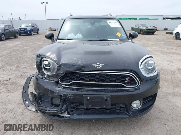 2019 MINI Countryman Cooper S with VIN WMZYT5C58K3E64351, listed as a IAAI auction lot 41739265 with 58,893 mi miles. Bid and sale history available at carsss.com. Image 12.