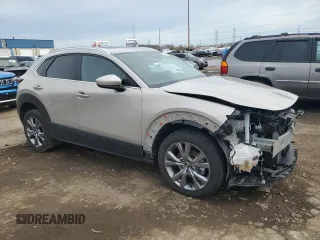 2024 Mazda CX-30 2.5 S Carbon Edition with VIN 3MVDMBCM1RM612734, listed as a Copart auction lot 51800545 with 9,016 mi miles and Salvage Title. Bid and sale history available at carsss.com. Image 4.