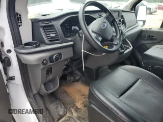 2023 Ford Transit Cargo с VIN 1FTBW9C89PKB88609, выставлен на аукционе Copart как лот 54909845 с пробегом 25 083 миль миль и Списание • Salvage title. История ставок и продаж доступна на DreamBid. Изображение 8.