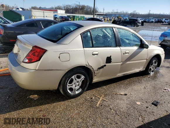 2004 Saturn ION with VIN 1G8AJ52F74Z161652, listed as a Copart auction lot 89256205 with 187,137 mi miles and Salvage Title. Bid and sale history available at carsss.com. Image 3.