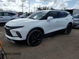 2023 Chevrolet Blazer LT with VIN 3GNKBDRS5PS114231, listed as a Copart auction lot 78508274 with 19,169 mi miles and Salvage title. Bid and sale history available at DreamBid. Image 1.