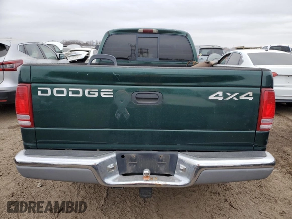 1998 Dodge Dakota SLT with VIN 1B7GG22Y0WS663798, listed as a Copart auction lot 44569915 with 0 mi miles and Salvage Title. Bid and sale history available at carsss.com. Image 6.