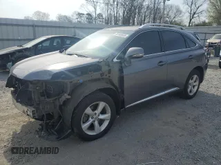2012 Lexus RX 350 with VIN 2T2BK1BA1CC127313, listed as a Copart auction lot 49163555 with 207,408 mi miles and Salvage Title. Bid and sale history available at carsss.com. Image 1.