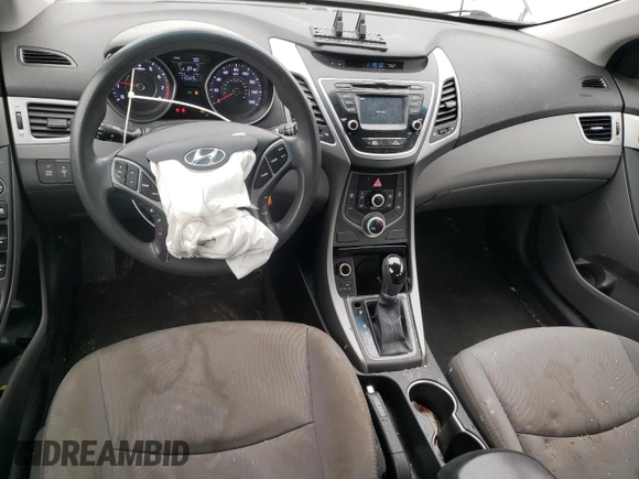 2016 Hyundai Elantra SE with VIN 5NPDH4AE8GH760928, listed as a Copart auction lot 46051995 with 110,323 mi miles and Salvage Title. Bid and sale history available at carsss.com. Image 8.