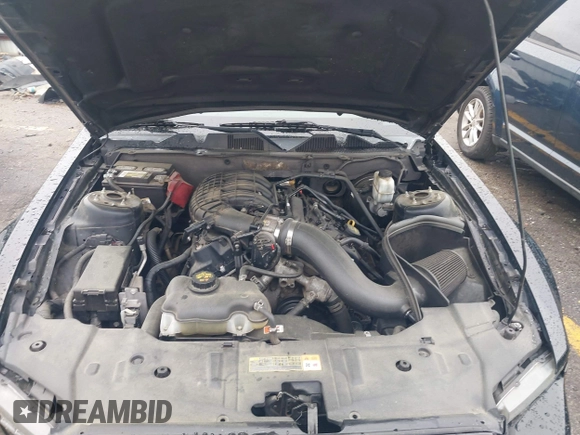 2013 Ford Mustang V6 with VIN 1ZVBP8AM9D5253490, listed as a IAAI auction lot 41856886 with 236,348 mi miles and . Bid and sale history available at DreamBid. Image 10.
