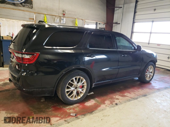 2016 Dodge Durango R/T with VIN 1C4SDJCT8GC394820, listed as a Copart auction lot 50128855 with 126,289 mi miles and Salvage Title. Bid and sale history available at DreamBid. Image 3.