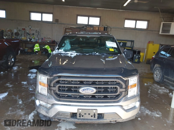 2021 Ford F-150 XL with VIN 1FTEW1EP0MKE87078, listed as a IAAI auction lot 41857664 with 43,588 mi miles. Bid and sale history available at carsss.com. Image 13.