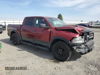 2018 Ram 1500 Rebel with VIN 1C6RR7YT7JS204411, listed as a Copart auction lot 60595855 with 333,333 mi miles and Clean title. Bid and sale history available at DreamBid. Image 4.