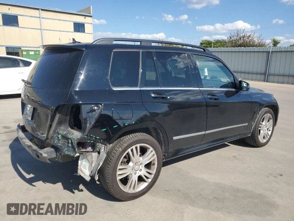 2015 Mercedes-Benz GLK 350 with VIN WDCGG5HB4FG357138, listed as a Copart auction lot 72434074 with 116,570 mi miles and Salvage Title. Bid and sale history available at DreamBid. Image 3.