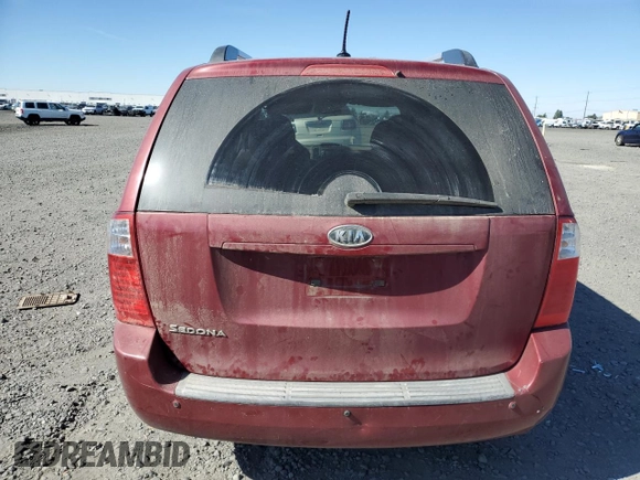 2012 Kia Sedona LX with VIN KNDMG4C74C6433769, listed as a Copart auction lot 69897564 with 161,793 mi miles and Salvage Title. Bid and sale history available at carsss.com. Image 6.