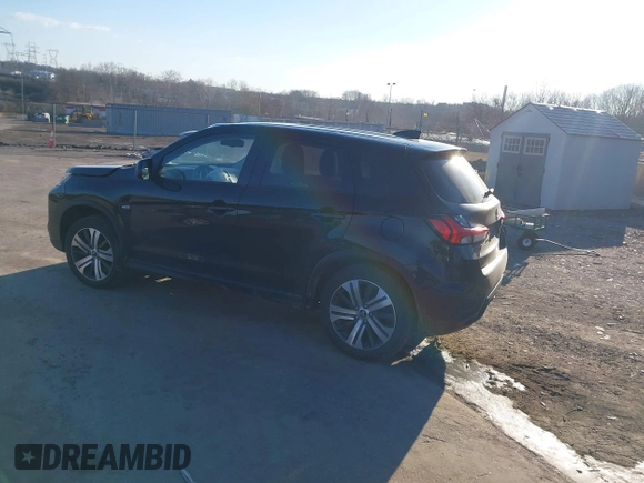 2023 Mitsubishi Outlander ES z VIN JA4ARUAU1PU011685, wystawiony jako IAAI lot #41575031 z przebiegiem 57 068 mil mil oraz . Historia ofert i sprzedaży dostępna na DreamBid. Obrazek 3.