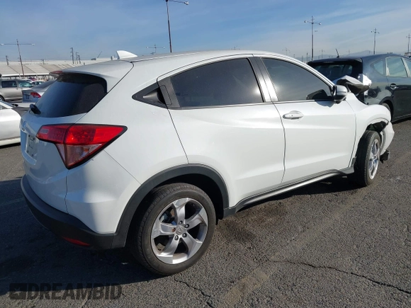 2017 Honda HR-V EX with VIN 3CZRU5H54HM710904, listed as a IAAI auction lot 41120244 with 1 mi miles. Bid and sale history available at carsss.com. Image 4.