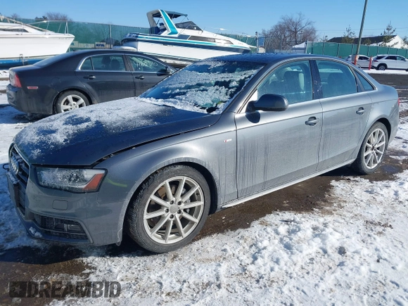 2015 Audi A4 Premium Plus with VIN WAUFFAFL6FN004207, listed as a IAAI auction lot 41639153 with 62,409 mi miles. Bid and sale history available at carsss.com. Image 18.