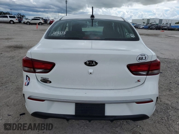 2021 Kia Rio LX with VIN 3KPA24AD6ME370969, listed as a Copart auction lot 71244164 with 90,219 mi miles and Non Repairable. Bid and sale history available at DreamBid. Image 6.