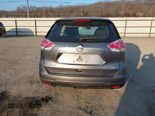 2016 Nissan Rogue S with VIN KNMAT2MV4GP647788, listed as a IAAI auction lot 41282602 with 96,556 mi miles. Bid and sale history available at carsss.com. Image 16.