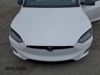 2019 Tesla Model X 75D with VIN 5YJXCAE21KF160589, listed as a Copart auction lot 50985585 with 31,273 mi miles and Salvage Title. Bid and sale history available at carsss.com. Image 12.