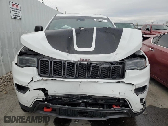 2021 Jeep Grand Cherokee Trailhawk with VIN 1C4RJFLT4MC862056, listed as a Copart auction lot 86273024 with 23,122 mi miles and Salvage Title. Bid and sale history available at carsss.com. Image 5.