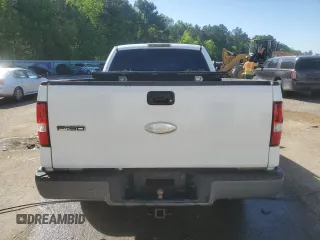 2007 Ford F-150 STX with VIN 1FTRX12W37NA05703, listed as a Copart auction lot 51927885 with 206,593 mi miles and Salvage Title. Bid and sale history available at DreamBid. Image 6.