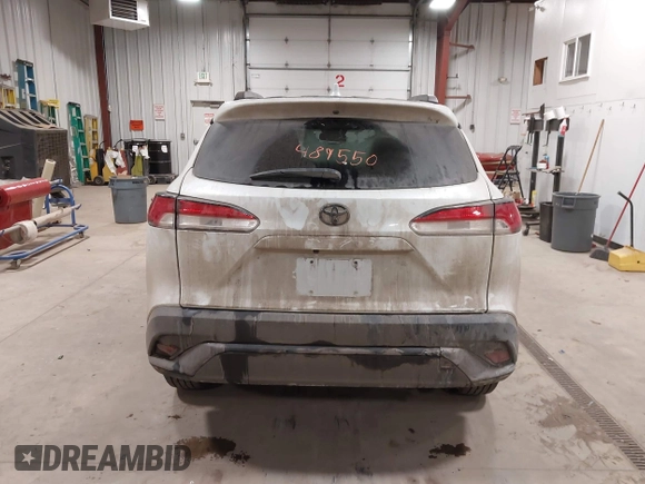 2023 Toyota Corolla Cross Hybrid S with VIN 7MUFBABG0PV004809, listed as a IAAI auction lot 41489550 with 59,172 mi miles and . Bid and sale history available at DreamBid. Image 16.